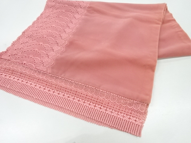 ビロードレース花模様ショール